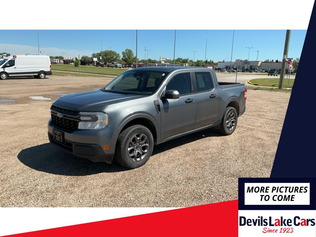 2022 Ford Maverick XLT in Carbonized Grey Metallic — front three-quarter view